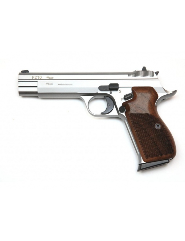 Pistole samonabíjecí SIG Sauer P210 LEGEND SILVER r. 9mm Luger