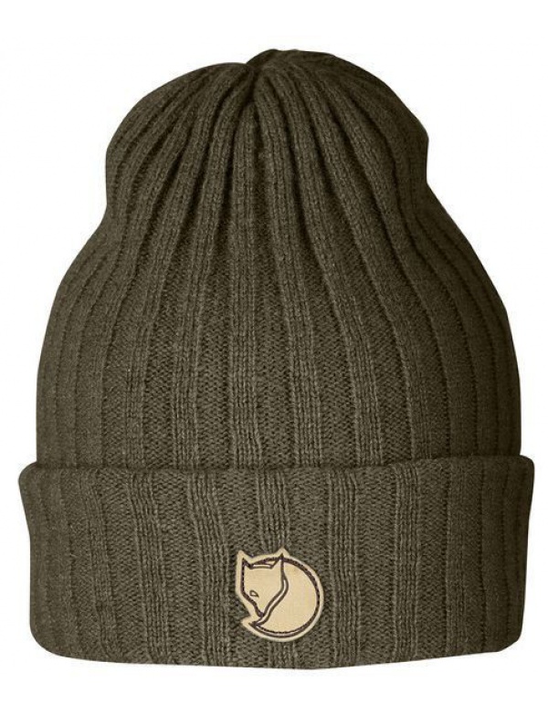 Čepice Fjällräven Byron Hat (77388), pletená vlněná, barva 633 - jedna velikost