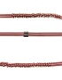 Vodítko Niggeloh - STRETCH natahovací přes rameno, nylon, červeno-bílo-černé (141100008)