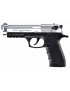 Plynová pistole Ekol Firat Magnum, r.9 P.A. Shiny Chrome (lesklý chrom)(Beretta 92)