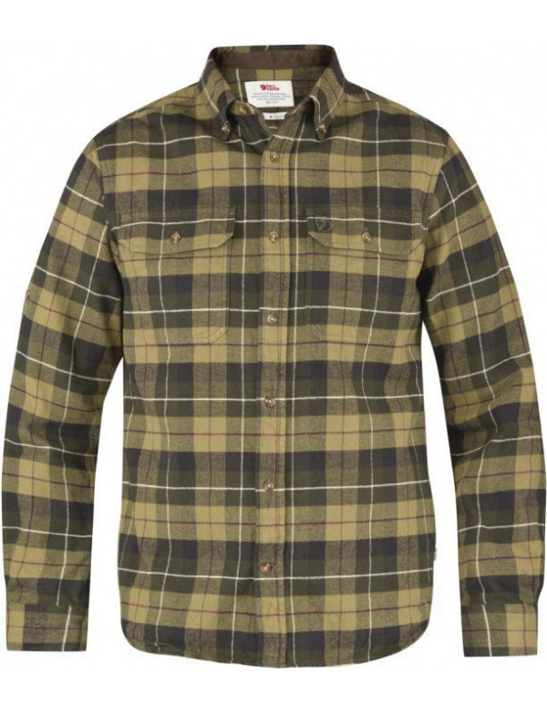Košile Fjällräven Singi Heavy Flannel Shirt (81373), flanelová, barva 620