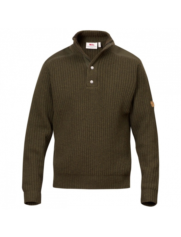 Svetr Fjällräven Värmland T-neck Sweater M (90176), barva 633