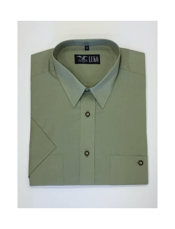 Košile Luko (024172) -KR, pánská světle zelená