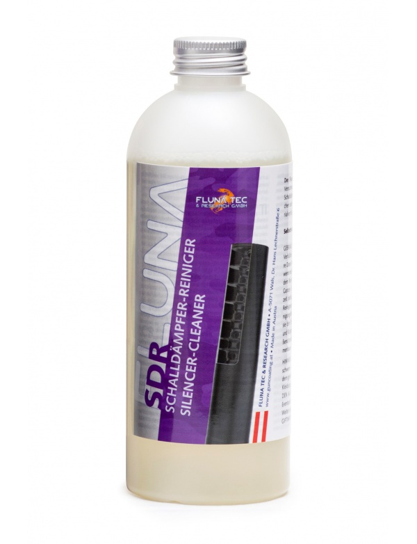 Náhradní náplň Flunatec - SDR pro tlumiče, čistícící roztok, lahev 250ml