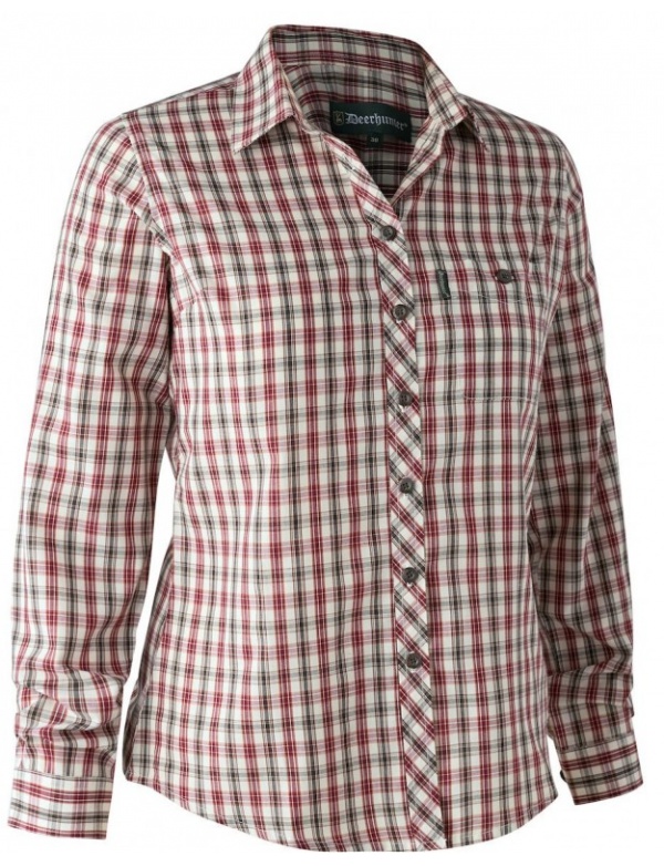 Košile Deerhunter - Lady Maxine Shirt, 48945 - Red Check (8945)