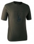 Triko Deerhunter - Logo T-shirt S/S, 378 - Bark Green (8848)