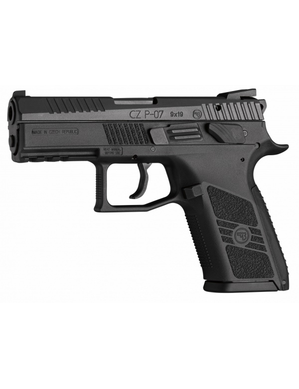 Pistole samonabíjecí CZ P-07, 9x19, 15r, FDE, vypouštění+pojistka