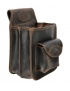 Brašna Artipel BORSA095, kožená taška s opaskem,dělená, 17x17x25 cm