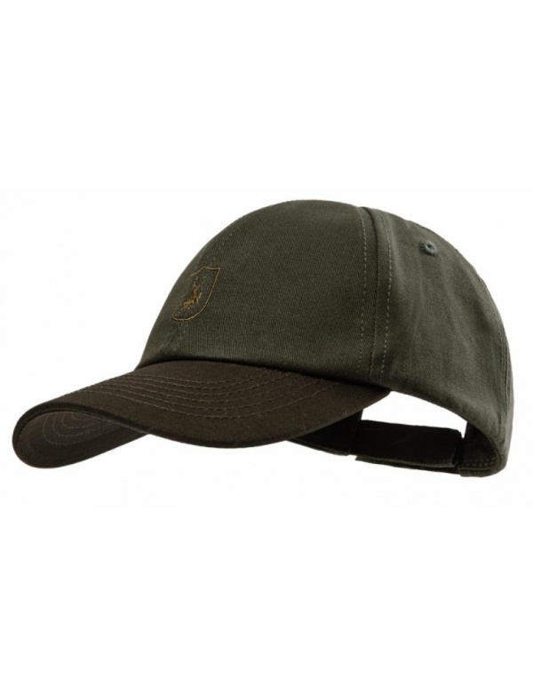 **Čepice Deerhunter - Youth Shield Cap, výšivka loga, 378 - Bark Green (6746)