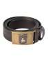 Opasek Deerhunter - Leather Belt, 115 cm, 583 - Dark Brown (8112)