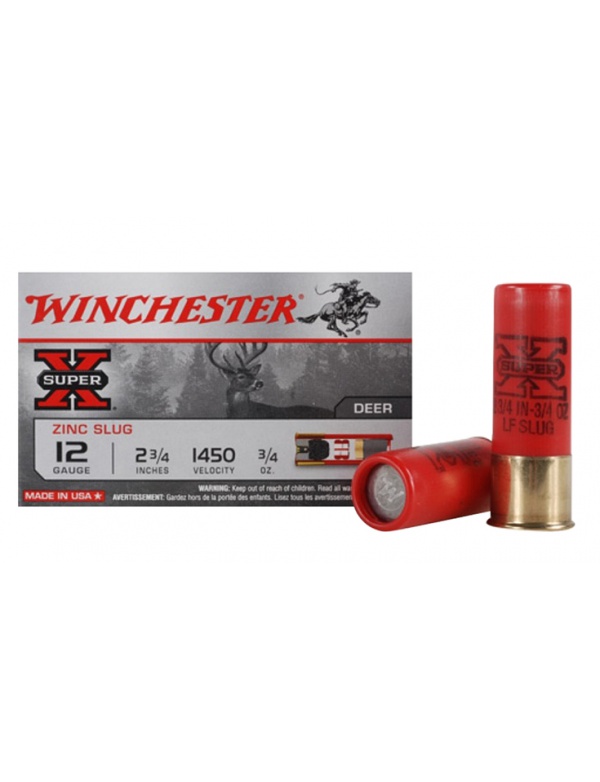 Náboj Winchester 12x70 Slug SUPER X, 21 g (WX12RS15LF)
