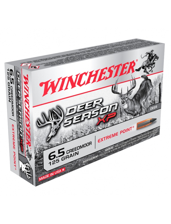 Náboj Winchester 6,5 Creedmoor, Deer Season XP, 125 gr. (WX65DS)