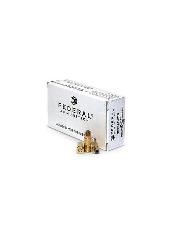 Náboj Federal 9 mm Luger, Classic, Hi-Shok, JHP, 9 g / 147 gr.