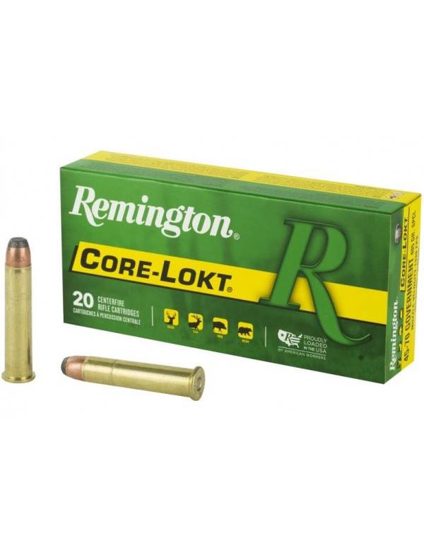 Náboj Remington .45-70 Govt. Core-Lokt Govt., 405 gr., Soft Point (REM29473), bal. 20 ks