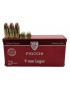 Náboj Fiocchi 9 mm Luger FMJ 7,45 g / 115 gr., bal. 50 ks