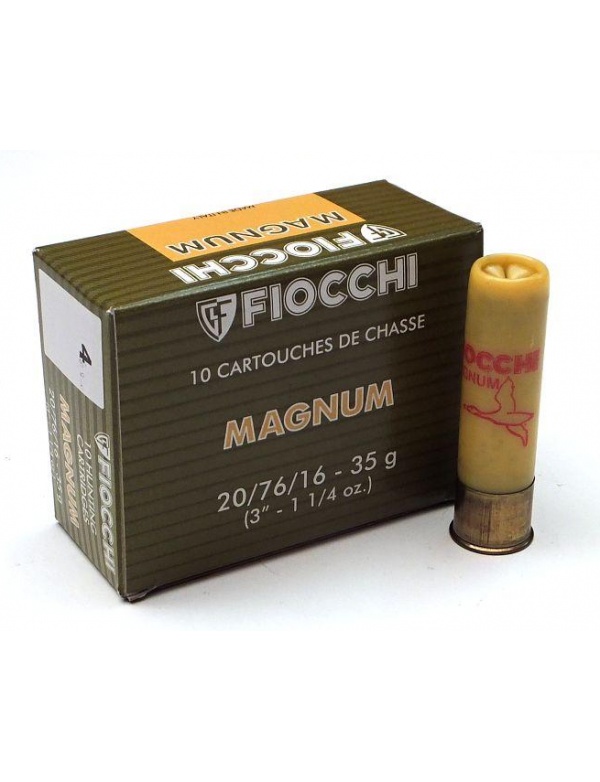 Náboj Fiocchi 20/76/16 3,1 mm Magnum 35 g, bal. 10 ks