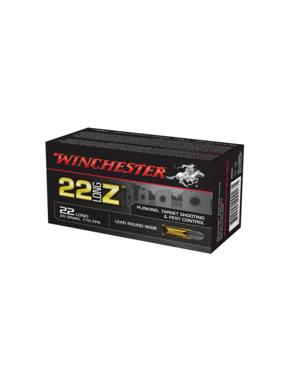 Náboj Winchester .22 LR Long Z, LRN 29 gr. (WZ22L), bal. 50 ks