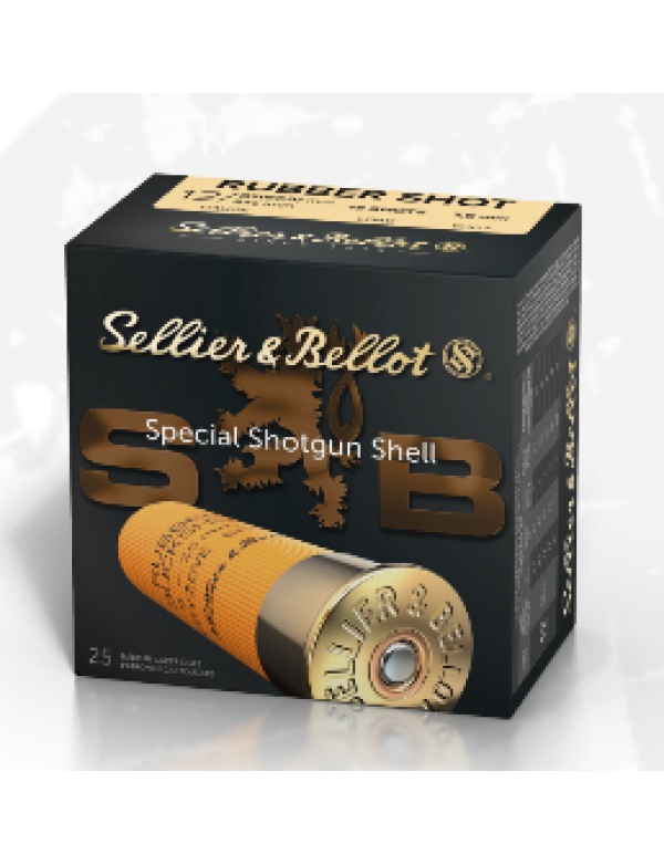 Náboj SB 12x67,5 7,5 mm Rubber Buck Shot, bal. 25 ks