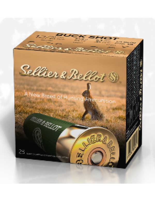 Náboj SB 12x70 Buck Shot 5,1 mm 36 g, bal. 25 ks