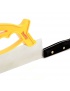 Brousek Smiths *JIFF-S* ruční nůž+nůžky, žlutý plast (á1ks) v blistru