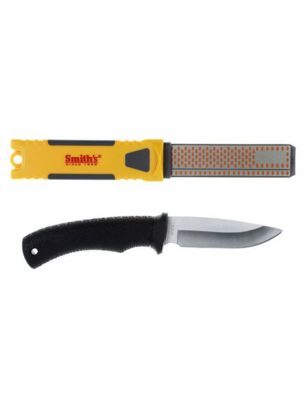 Sada Smiths (nůž + brousek) *50936* Diamond Combination Sharpener w / Fixed Blade Knife